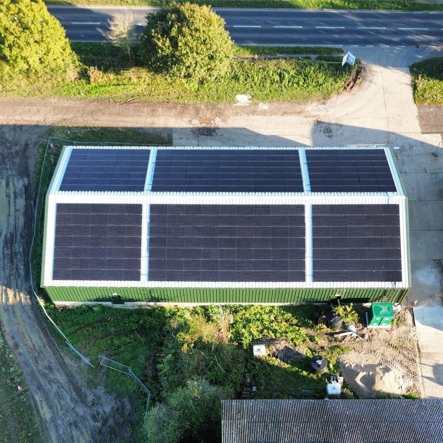 Commercial solar panels in suffolk